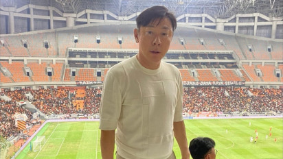 Eks Pelatih Timnas Indonesia Shin Tae-yong Kedapatan Pantau Laga Persija Jakarta di JIS, Isyarat Gantikan Mauricio Souza?