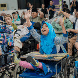 Senyum Lepas Puluhan Ribu Anak Yatim Piatu Hingga Anak Pejuang Kanker di Safari Ramadan Mind Id