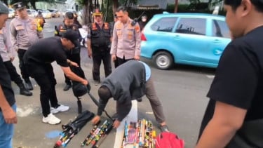 Resahkan Warga, Konvoi Remaja Berkedok Bagi Takjil di Tamansari Dibubarkan, Polisi Sita Samurai Hingga Puluhan Petasan