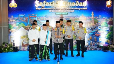 Safari Ramadan di Jateng, Kapolri Ajak Seluruh Elemen Bersatu Wujudkan Indonesia Emas 2045