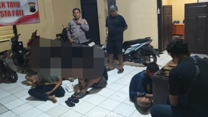 Polisi Gagalkan Aksi Perang Sarung di Tayu Pati, Tujuh Remaja Diamankan