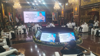 Rapat Tertutup di Kemhan, Menteri Bahas Program Strategis Presiden yang Harus Segera Dieksekusi