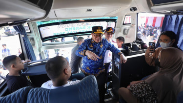 33.902 Pemudik Gratis Pemprov DKI Berangkat Hari Ini, Tujuan ke Jawa dan Sumatera