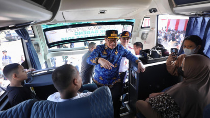 33.902 Pemudik Gratis Pemprov DKI Berangkat Hari Ini, Tujuan ke Jawa dan Sumatera