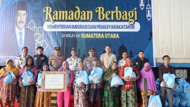 Imigrasi Sumatera Utara Pastikan Amanah 22.500 Paket Ramadan Menteri Imipas Tepat Sasaran