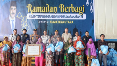 Imigrasi Sumatera Utara Pastikan Amanah 22.500 Paket Ramadan Menteri Imipas Tepat Sasaran