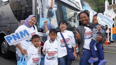 Mudik Nyaman Bersama BUMN, PNM Fasilitasi Ratusan Peserta Mudik Lebaran 2026 Tanpa Cemas Ongkos
