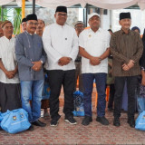Korban Banjir di Aceh Terima Ribuan Paket Bantuan dari Satgas PRR