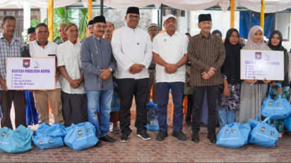 Korban Banjir di Aceh Terima Ribuan Paket Bantuan dari Satgas PRR