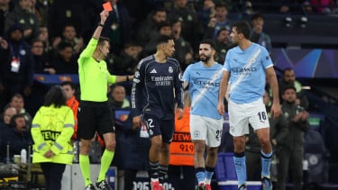 Vinicius Junior Menggila! Real Madrid Permalukan Manchester City di Etihad Stadium