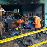 Kebakaran Ruko Laundry di Kabupaten Malang, Satu Orang Tewas dan Tiga Luka Bakar