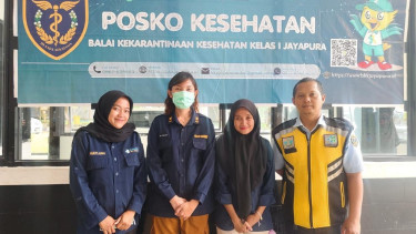 Sambut Mudik Lebaran 2026, Posko Kesehatan PLBN Skouw Resmi Dibuka untuk Layani WNI dan WNA Gratis