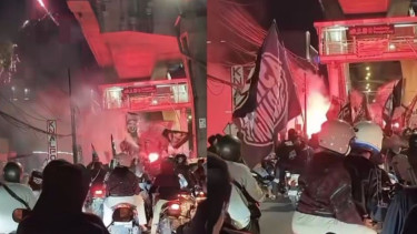 Polisi Berhasil Amankan 17 Remaja yanh Konvoi Bawa Kembang Api di Pesanggrahan