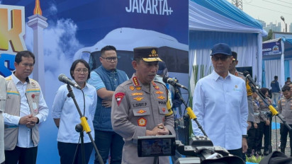 Puncak Arus Mudik 2026, Kapolri: 1,2 Juta Kendaraan Tinggalkan Jakarta