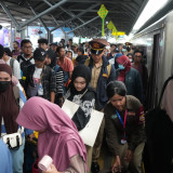 Puncak Arus Mudik KAI Daop 8 Layani 50 Ribu Lebih Penumpang