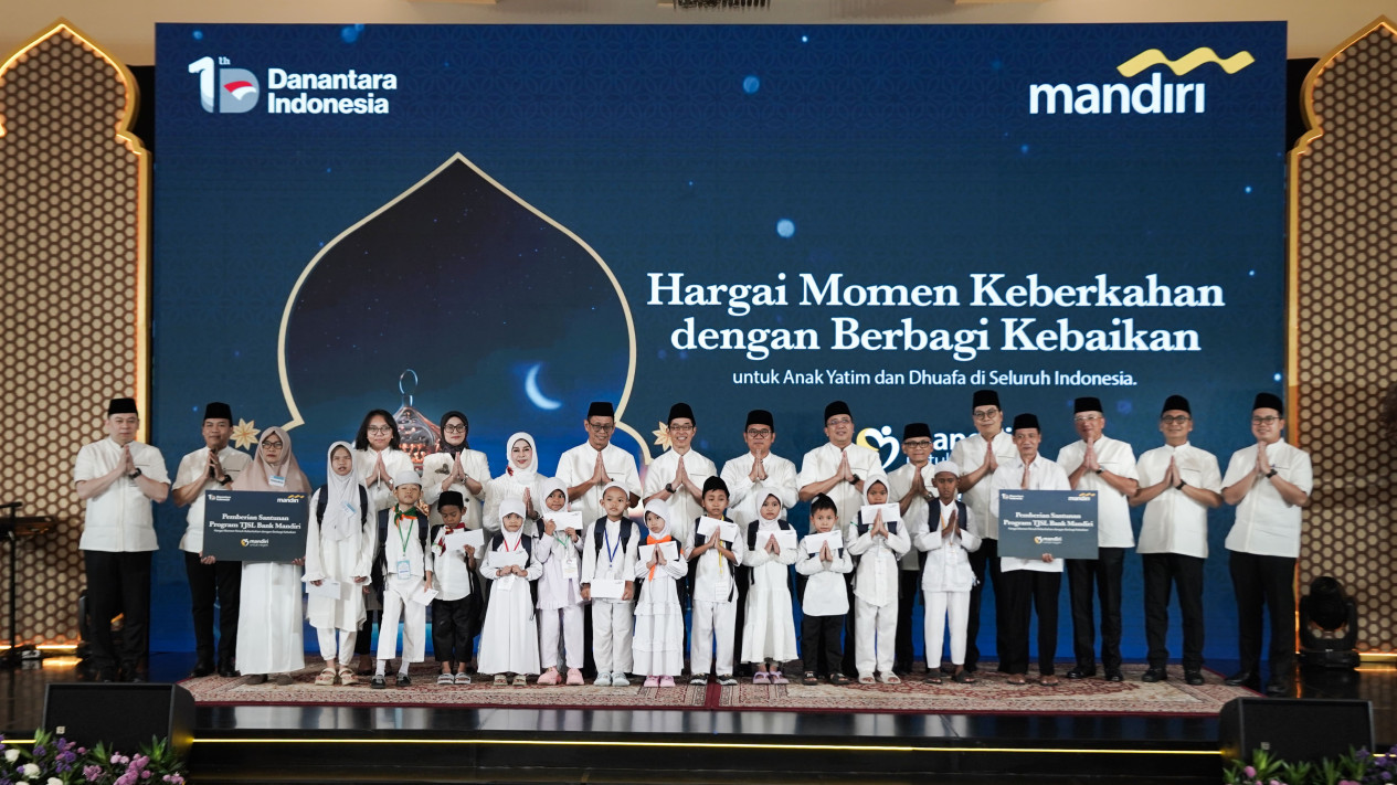 Bank Mandiri Salurkan Program Sosial bagi Lebih dari 114.000 Penerima Manfaat, Semangat Bulan Suci Ramadan
            - galeri foto