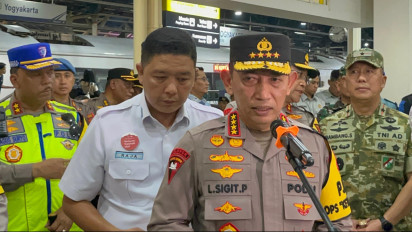 Kapolri Sebut Angka Laka Lantas Periode Angkutan Lebaran 2026 Turun 40 Persen Per 18 Maret