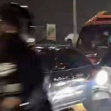 H-3 Lebaran: Jalur Arteri Karawang Disesaki Ribuan Pemudik Motor hingga Larut Malam