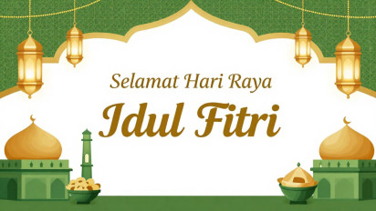 20 Ucapan Selamat Hari Raya Idul Fitri 1447H, Cocok untuk Caption di Media Sosial