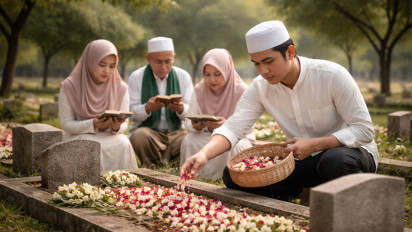 Hukum Menabur Bunga dan Membaca Yasin saat Ziarah Kubur, Ini Penjelasan Tegas Habib Novel Alaydrus