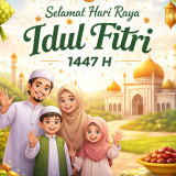 10 Ucapan Selamat Hari Raya Idul Fitri 1447 H yang Menyentuh Hati, Cocok untuk Caption Media Sosial