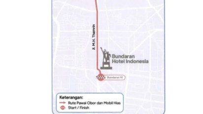 Daftar Kantong Parkir yang Tersedia saat Jakarta Bedug Kolosal Berlangsung, Cek di Sini!