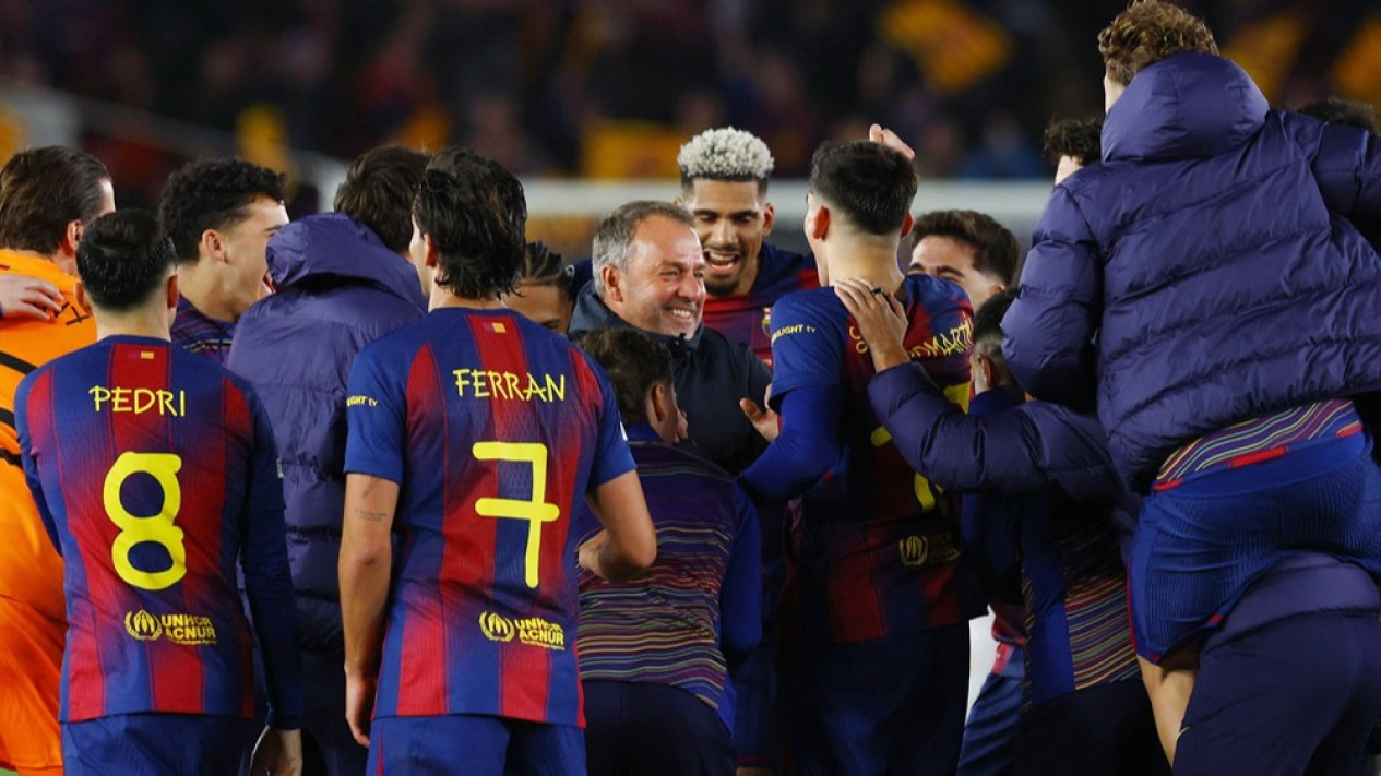 ‎Di Balik Kemenangan 7-2, Hansi Flick Ungkap Fakta Tak Terduga dalam Duel Barcelona vs Newcastle United
            - galeri foto