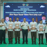 Empat Warga Binaan Lapas Kelas I Surabaya Terima Remisi Hari Raya  Nyepi 2026