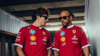 Lihat Lewis Hamilton dan Charles Leclerc Bertarung di F1 GP China 2026, Bos Ferrari Malah Sebut Hal Itu Bagus untuk...