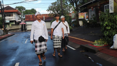 Suasana Nyepi di Bali Berlangsung Khidmat, Pecalang Patroli Pastikan Warga Patuhi Aturan