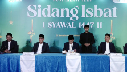 Resmi! Pemerintah Tetapkan 1 Syawal 1447H Jatuh pada Sabtu 21 Maret 2026