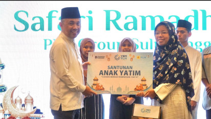 Sambut Idulfitri, PLN Group Berbagi Santunan untuk Anak Yatim hingga Santri di Banggai