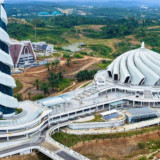 Bakal Digunakan Perdana untuk Shalat Id, Masjid IKN Terus Berbenah