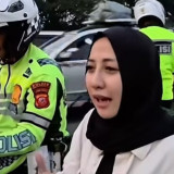 Ketinggalan di Rest Area, Pemudik ini Nyusul Keluarga Diantar Polisi Naik Moge Patwal