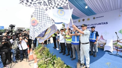 One Way Nasional di Tol Cikampek pada Mudik Lebaran 2026 Berlaku, Jasa Raharja: Upaya Keselamatan Transportasi