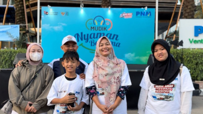 Cerita Ibu Eka Setelah Dua Tahun Menahan Rindu Kini Bisa Mudik Nyaman Bareng PNM