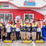 Wamen ESDM Kunjungi Rest Area 379 A Batang-Semarang, Pastikan Stok BBM Aman Selama Mudik