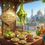 20 Ucapan Minal Aidin Wal Faizin Idul Fitri 2026, Mohon Maaf Lahir Batin yang Menyentuh Hati