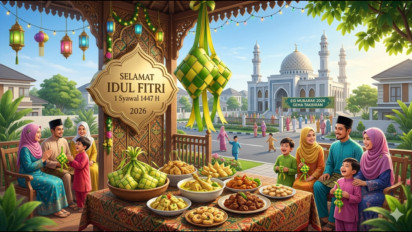 20 Ucapan Minal Aidin Wal Faizin Idul Fitri 2026, Mohon Maaf Lahir Batin yang Menyentuh Hati