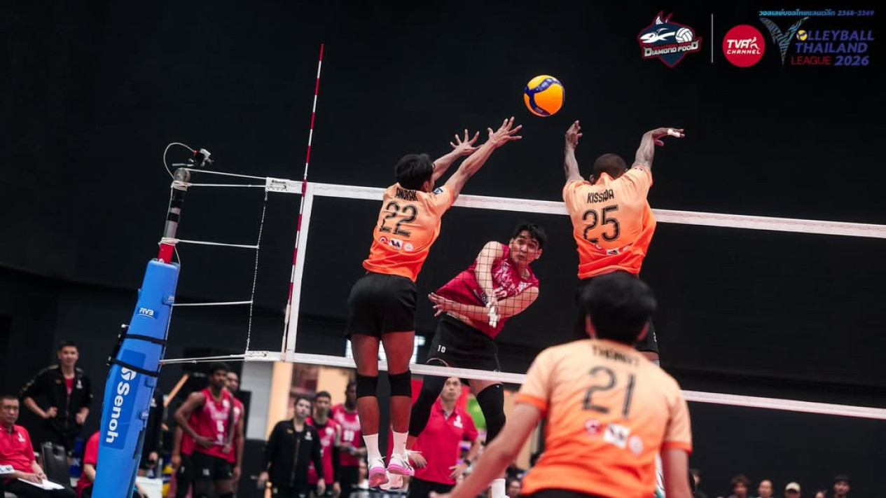 Jadwal Final Four Liga Voli Thailand, Sabtu 21 Maret: Ada Big Match Nakhon Ratchasima vs Diamond Food VC, Doni Haryono Hadapi Rivan Nurmulki
            - galeri foto