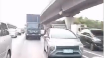 Truk Sumbu 3 Diduga Langgar Aturan SKB di Tol Cikampek, Kemenhub: Kepolisian sudah Melakukan Tindakan Tegas