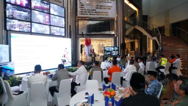 Monitoring Malam Takbiran, Kapolri Pastikan Pengamanan Rangkaian Perayaan Idulfitri