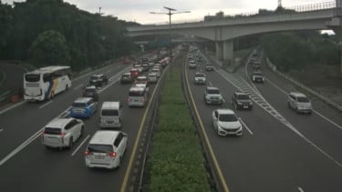 Volume Kendaraan Meningkat, Contraflow Diberlakukan Mulai KM 47