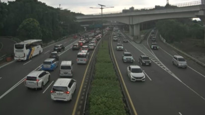 Volume Kendaraan Meningkat, Contraflow Diberlakukan Mulai KM 47