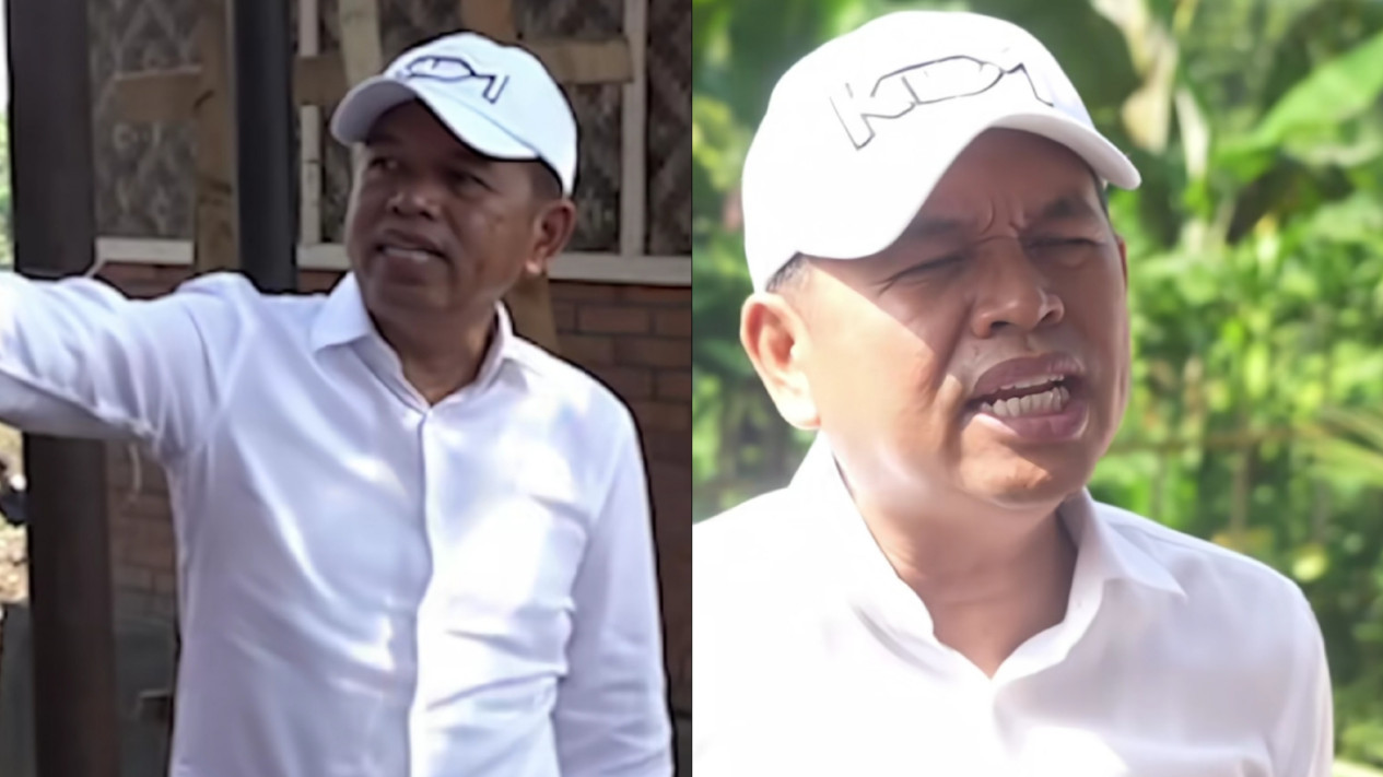 Sindiran Keras Gubernur Dedi Mulyadi ke Pedagang Nanas, Sudah Difasilitasi Kios Gratis Tapi Masih Tak Tertib
            - galeri foto