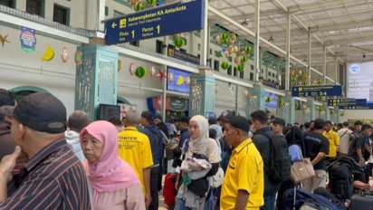 Arus Balik Lebaran Memuncak Hari Ini, 221 Ribu Penumpang KA Jarak Jauh Siap Berangkat
