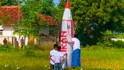 Petasan Jumbo “Rudal Iran” Diledakkan di Pamekasan, Polisi Disebut Kecolongan