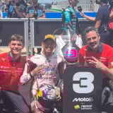Sejarah Tercipta! Veda Ega Pratama Jadi Pembalap Indonesia Pertama yang Injak Podium Moto3, Sempat Tercecer ke Posisi 10