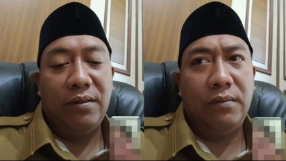 Viral! Bupati Situbondo Video Call LC Masih Pakai Baju Dinas, Permintaan Wanita Malam itu Jadi Sorotan