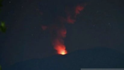 Gunung Ibu di Maluku Utara Sudah Meletus 29 Kali dalam Sepekan, Warga Dilarang Mendekat